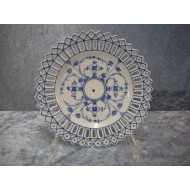 Blue fluted porcelain, Dessert plate, 15 cm, Bavaria
