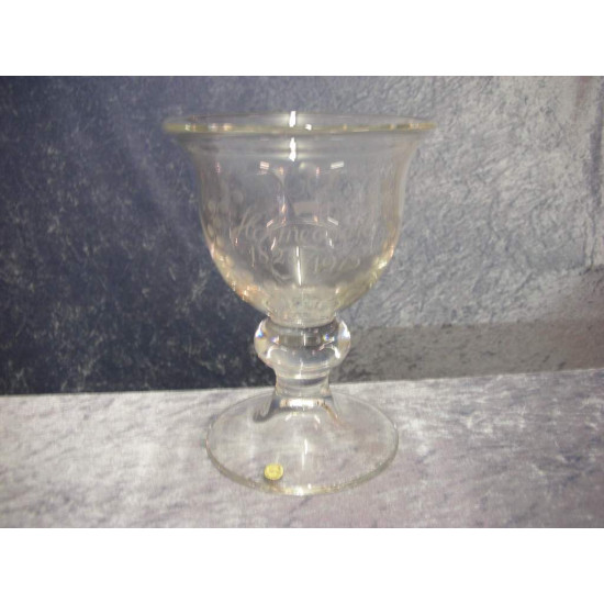 Jubilees Cup, Holmegaard 1825-1975, 19x13 cm, Holmegaard