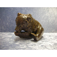 Bear stoneware No 7188, 14x19 cm, Factory first, B&G