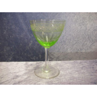 Ekeby glas, Hvidvin grøn, 12x7.5 cm, Kosta