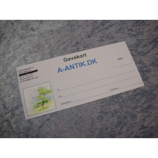 Gift card DKK 125