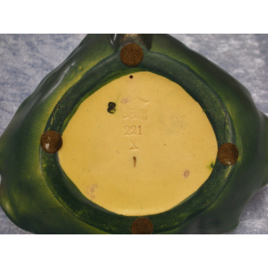 Ipsen, Soap dish with mouse no. 221, 9x14x13 cm
