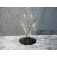 Lis glass black, Schnaps, 6.3x5 cm, Kastrup