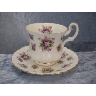 Sweet Violets, Coffee cup set, 6.8x7.3 cm, Royal Albert