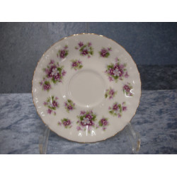Sweet Violets, Saucer for coffee cup, 12.5 cm, Royal Albert