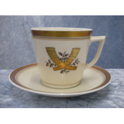 Guldhorn porcelain, Coffee cup set, 7x7.5 cm, Factory first, RC