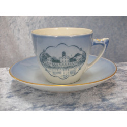 Castle service, Coffee cup set Graasten no 305, 6x7.5 cm, Factory first, BG