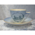 Castle service, Coffee cup set Frederiksborg no 305, 6x7.5 cm, Factory first