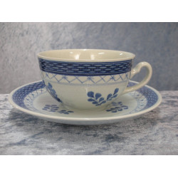 Tranquebar, Tea cup set no 957, 5.5x10 cm, Royal Copenhagen