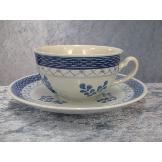 Tranquebar, Tea cup set no 957, 5.5x10 cm, Royal Copenhagen
