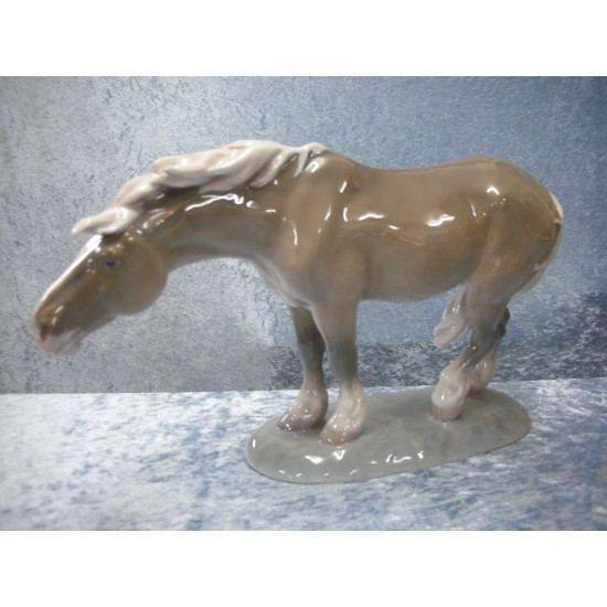 Horse no 1362, 19x31 cm, Factory first, Royal Copenhagen