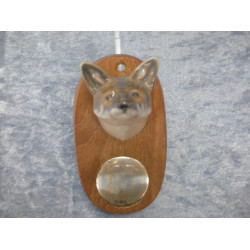 Fox head for hanging, 11.5x6x7 cm, Royal Copenhagen