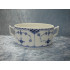 Blue fluted half lace, Sugar bowl no 1/685, 6x15.5x8.3 cm 1 sorting, RC