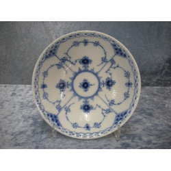Blue fluted half lace, Deep / Porridge Plate no. 1/624, 16.2 cm, 1. RC