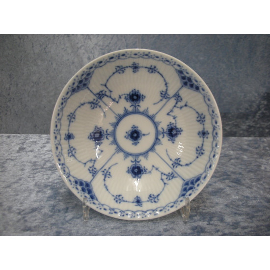 Blue fluted half lace, Deep / Porridge Plate no. 1/624, 16.2 cm, 1. RC
