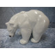 Polar bear standing no 237, 14.5x20.5 cm, 1st sorting, Royal Copenhagen