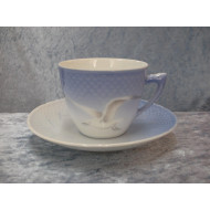 Seagull without gold, Coffee cup set no 102 + 305, Bing & Grondahl