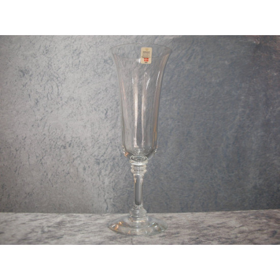 Knipling / Lace glass, Champagne flute, 22.5x8 cm, Holmegaard