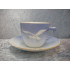 Seagull with gold, Coffee cup set no 102+305, 6.2x7.5 cm, Bing & Grondahl