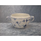 Fluted plain, Sugar bowl without lid no 244, approx. 6x13x9.2 cm, Factory first, RC