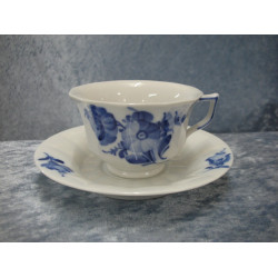 Blue Flower Angular, Coffee cup set no 8608, 5.5x8.5 cm, Factory first, Royal Copenhagen