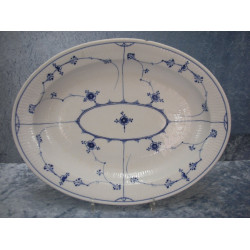 Blue Fluted fluted, Dish / Salad dish Oval, 34x26 cm, 1 sorting, Royal Copenhagen-4