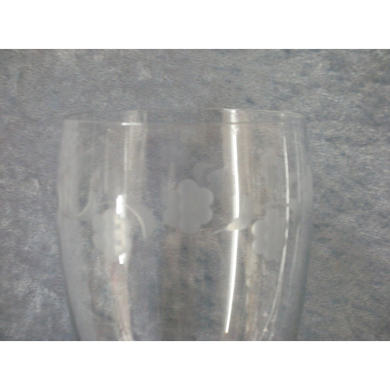 Rosenborg glas, Vandglas, 10x6.5 cm, Holmegaard