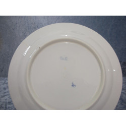 Fluted / Blue painted plain, Flat Plate, 23.5 cm, 1 sorting, B&G