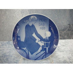 Mother's Day plate 1980, 15.5 cm, Factory first, Royal Copenhagen