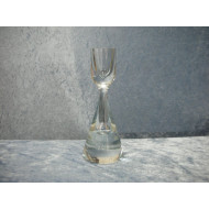 Princess glass, Candle stick, 13 cm, Holmegaard