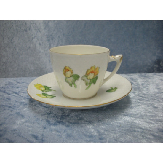 Winter aconite, Coffee cup set no 102+305, 6x7.5 cm, Factory first, B&G-2