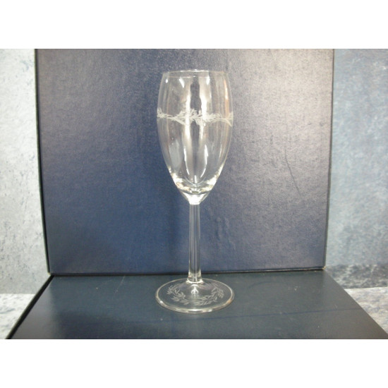 Mads Stage vine leaves glass, Champagne flute, 22x5 cm