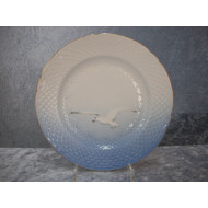 Seagull with gold, Flat Dinner plate no 25+325, 24.3 cm, Bing & Grondahl