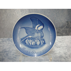 Mother's Day plate, 1970, 15 cm, Factory first, Bing & Grondahl