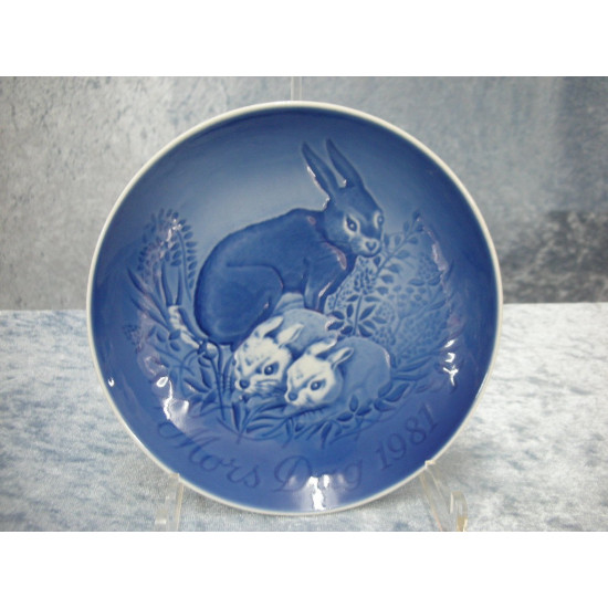 Mother's Day plate, 1981, 15 cm, Factory first, Bing & Grondahl
