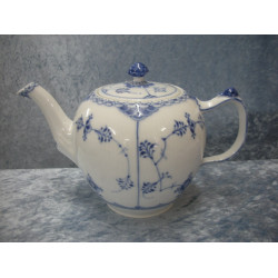 Blue fluted half lace, Tea pot no 1/611, 15x24x13 cm, 1 sorting, RC