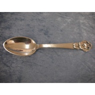 Apple blossom silver cutlery, Dinner spoon / Soup spoon, 19 cm