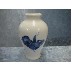 Blå Blomst flettet, Vase nr 8259, 16 cm, Kgl-3
