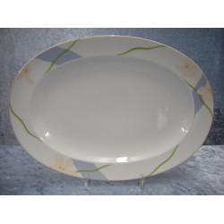Blue Orchid, Dish No 318, 33.5x24 cm, Factory first, B&G