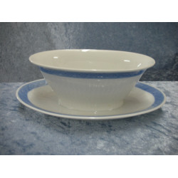 Blue Fan, Sauce boat / Gravy bowl no 11550, 8x22x12.5 cm, RC