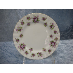 Sweet Violets, Plate Flat, 16 cm, Royal Albert