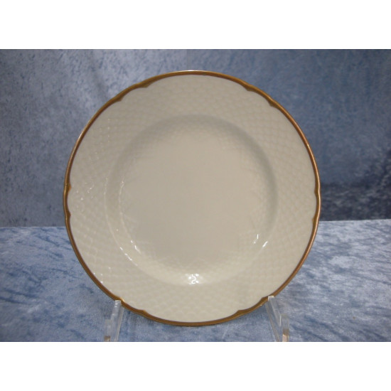 Aakjaer cream, Plate flat no 28A, 15.3 cm, B&G-2