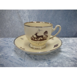 Bernstorff china, Coffee cup set, 6x7.5 cm, Kpm-2