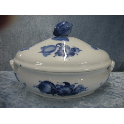 Blue Flower braided, Lidded dish / Tureen no 8054, 16x25.5x17.5 cm, RC