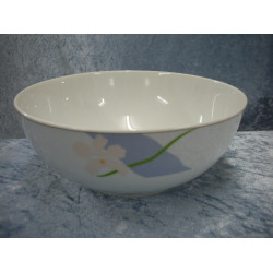 Blue Orchid, Bowl No 313, 21.8x8.5 cm, Factory first, B&G