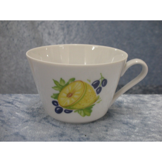 No 50 with Fruit and Vegetables, Tea cup, 6x9.5 cm, Lyngby