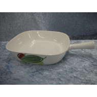 No 50 with Fruit and Vegetables, Bowl with handle, 27.5x18.5 cm, Lyngby