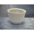 Rhombus china, Sugar bowl without lid, 8x10 cm