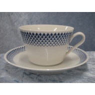 Rhombus china, Tea cup set, 6.5x9.3 cm