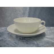 Elegance white, Tea cup set no 108+475, 5x10 cm, B&G